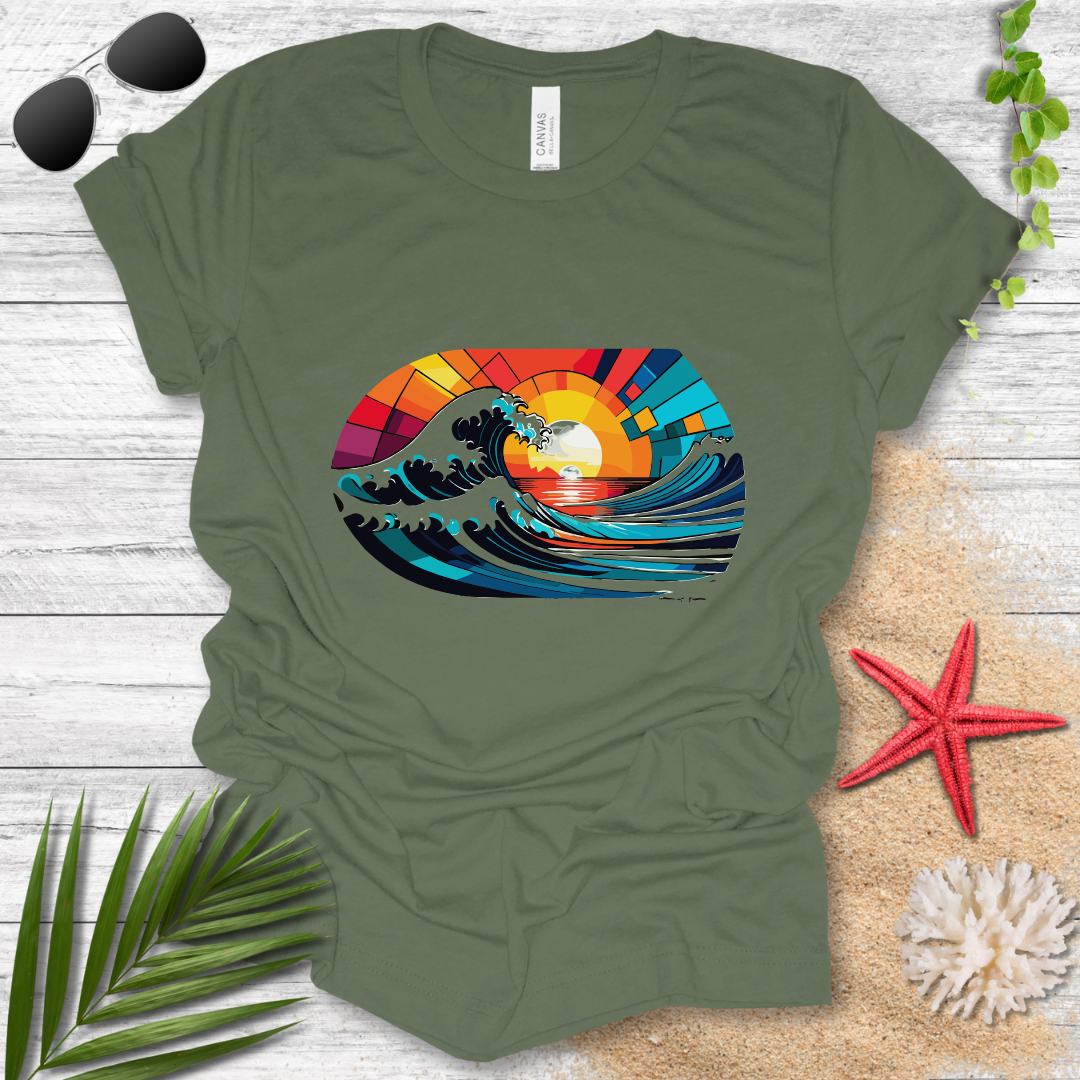 Cubist Surf T-Shirt