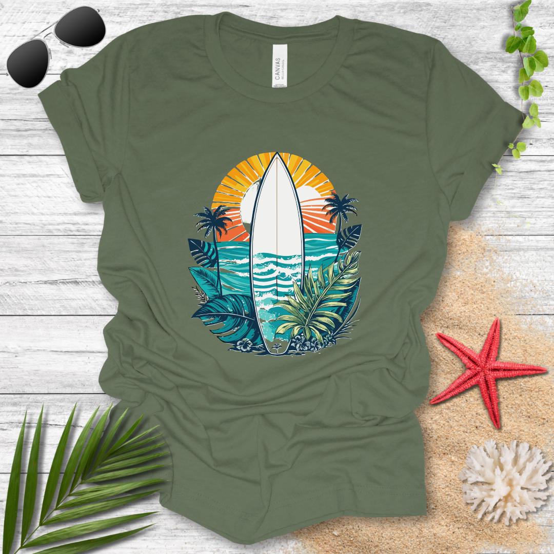 Vintage Tropical Surf T-Shirt