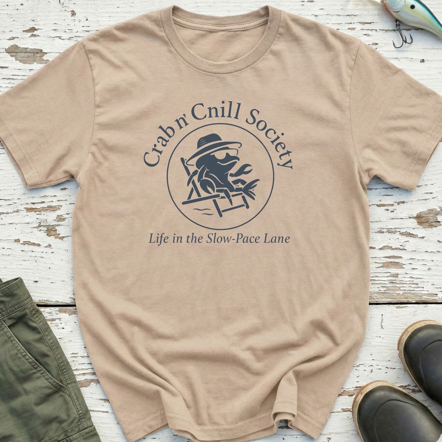Crab N Cnill Society T-Shirt