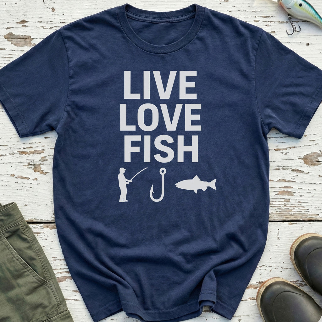Live Love Fish T-Shirt