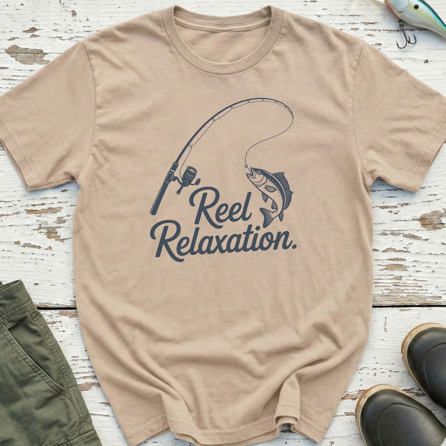 Reel Relaxation Funny T-Shirt