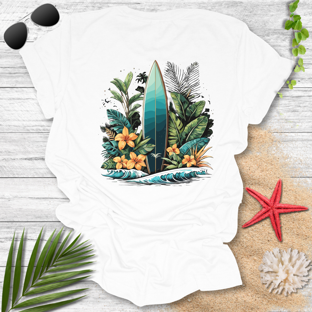 Surfboard Elegance T-Shirt