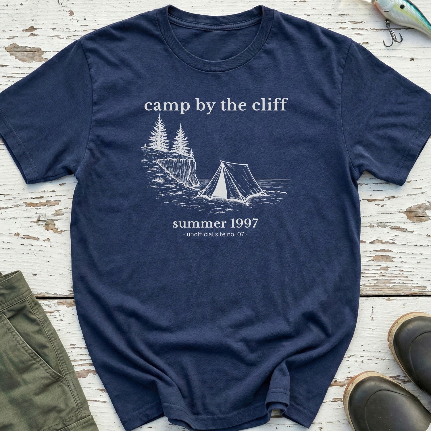 Camp By The Cliffs T-Shirt