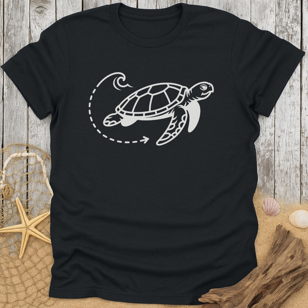 Sea Turtle Path T-Shirt