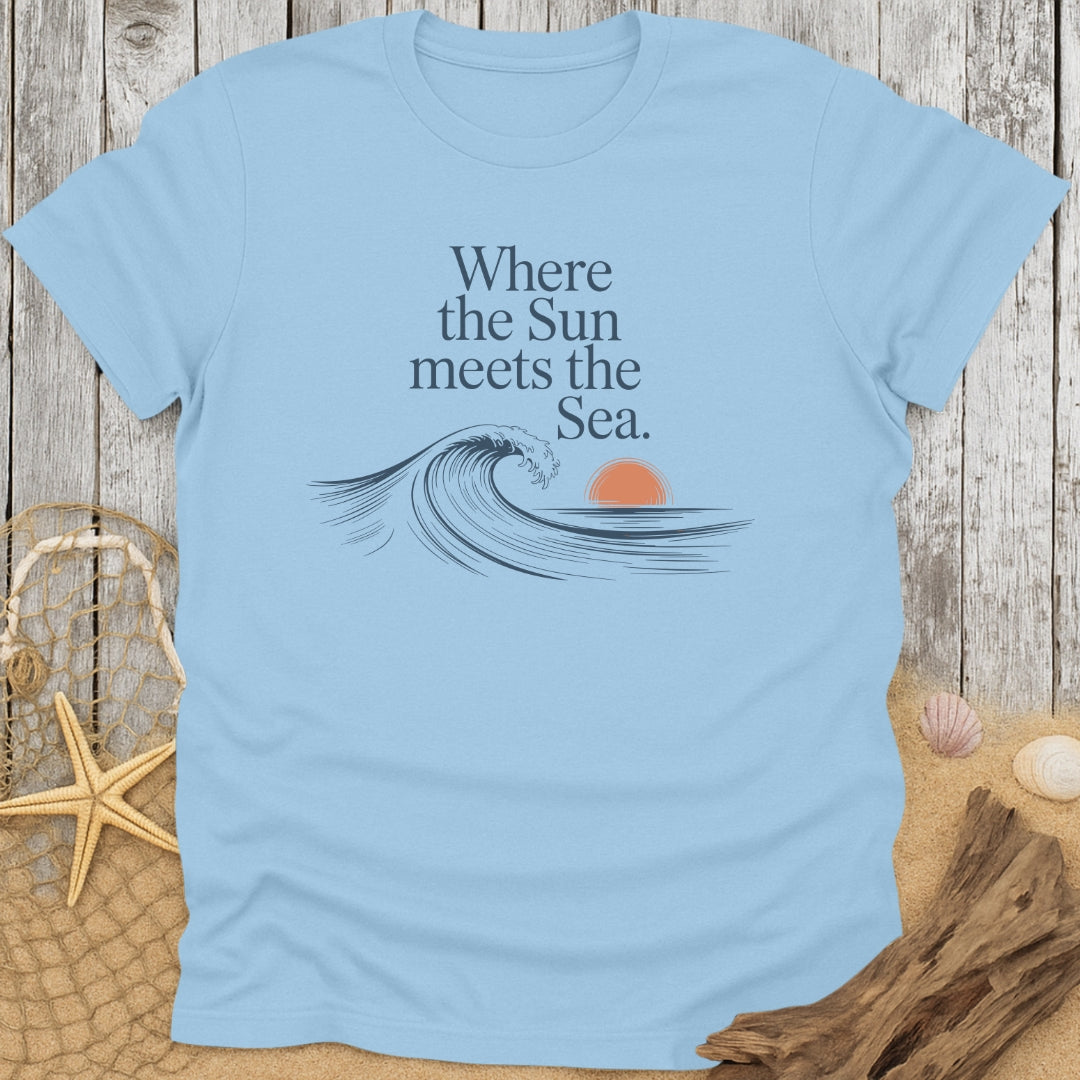 Where The Sun Meets The Sea T-Shirt