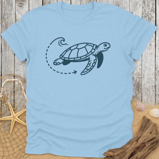 Sea Turtle Path T-Shirt