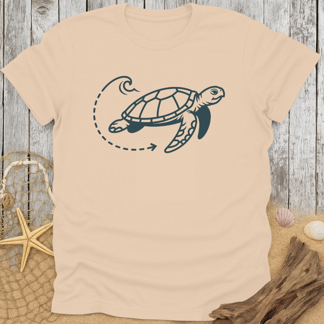 Sea Turtle Path T-Shirt