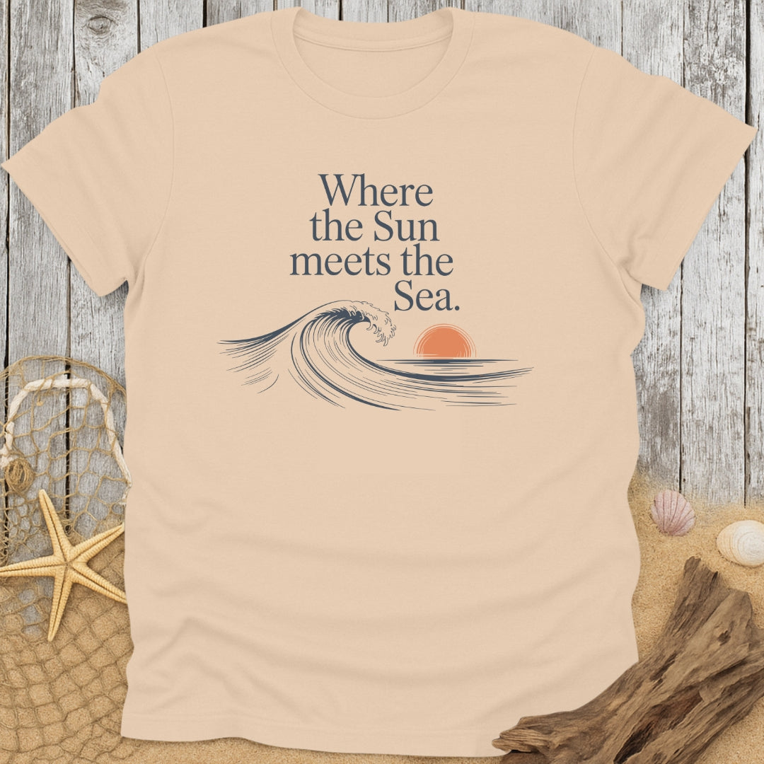 Where The Sun Meets The Sea T-Shirt