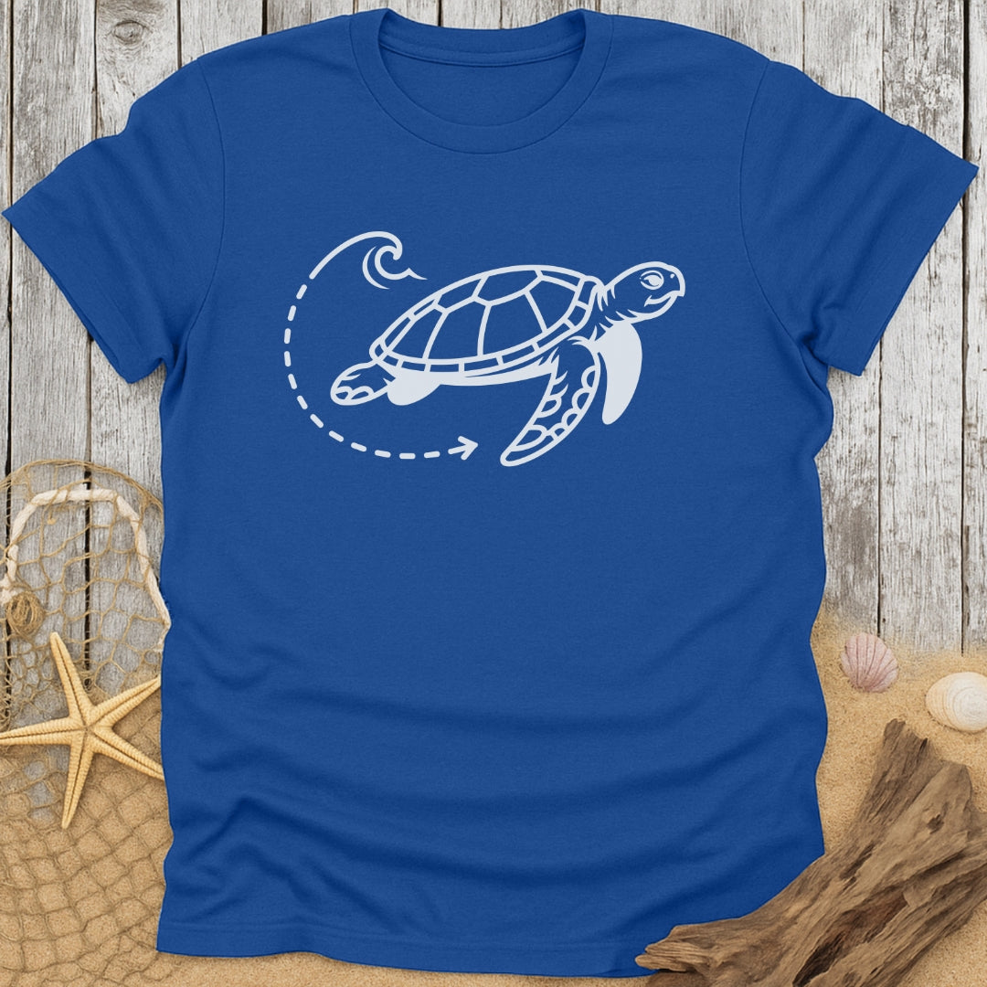 Sea Turtle Path T-Shirt