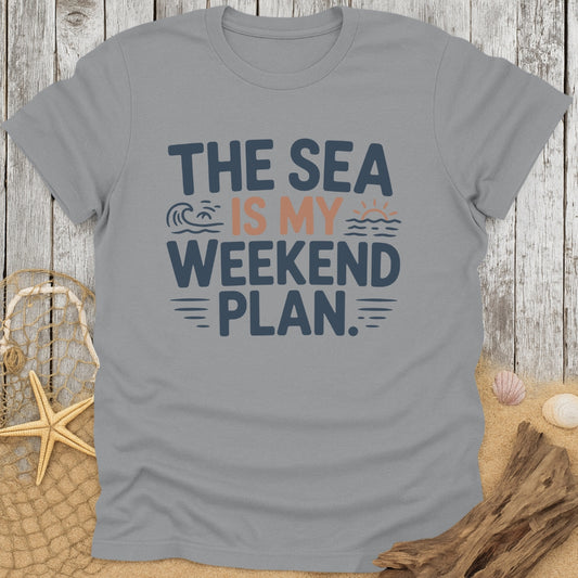 The Sea Is My Weekend Plan T-Shirt