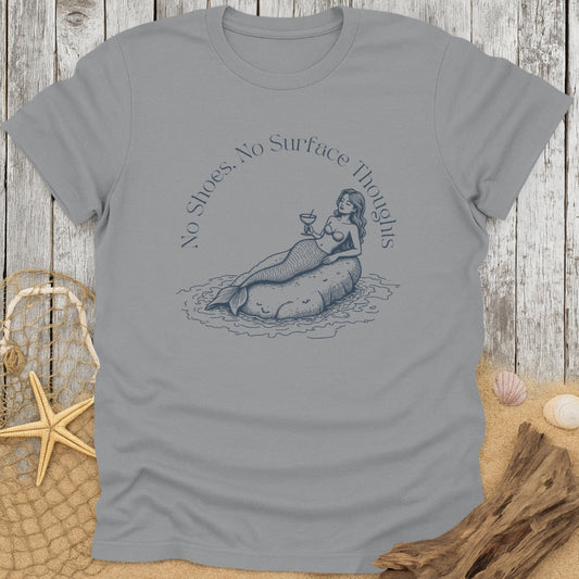 No Shoes, No Surface Thoughts T-Shirt