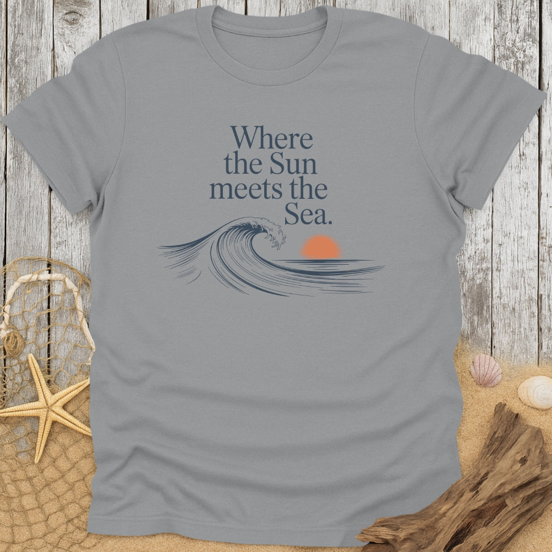 Where The Sun Meets The Sea T-Shirt