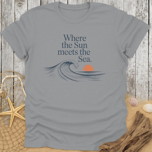 Where The Sun Meets The Sea T-Shirt