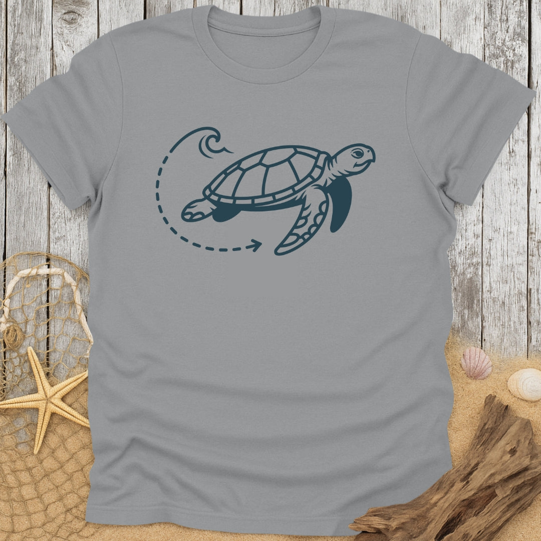 Sea Turtle Path T-Shirt