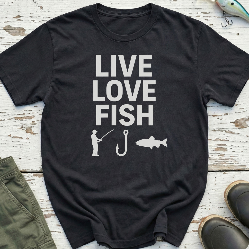 Live Love Fish T-Shirt