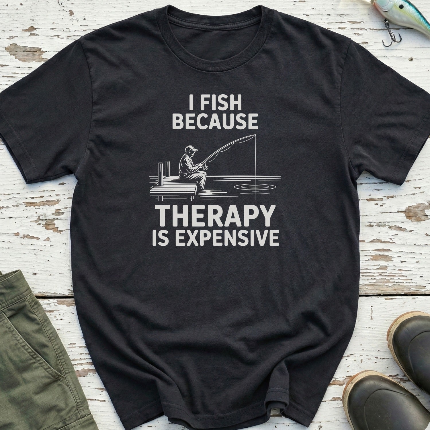 Fishing Therapy T-Shirt