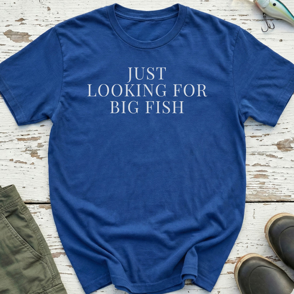 Looking For Fish Funny T-Shirt