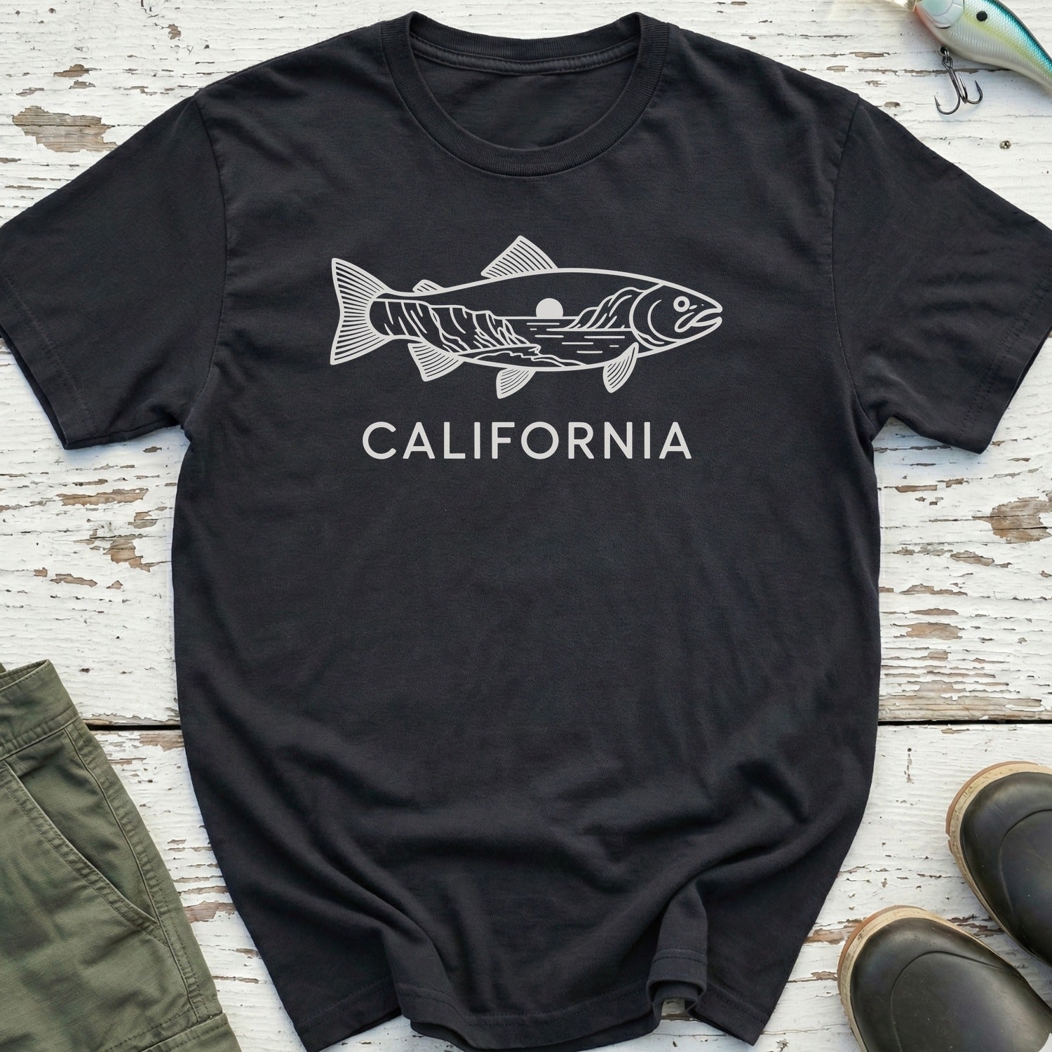 California Steelhead Trout T-Shirt