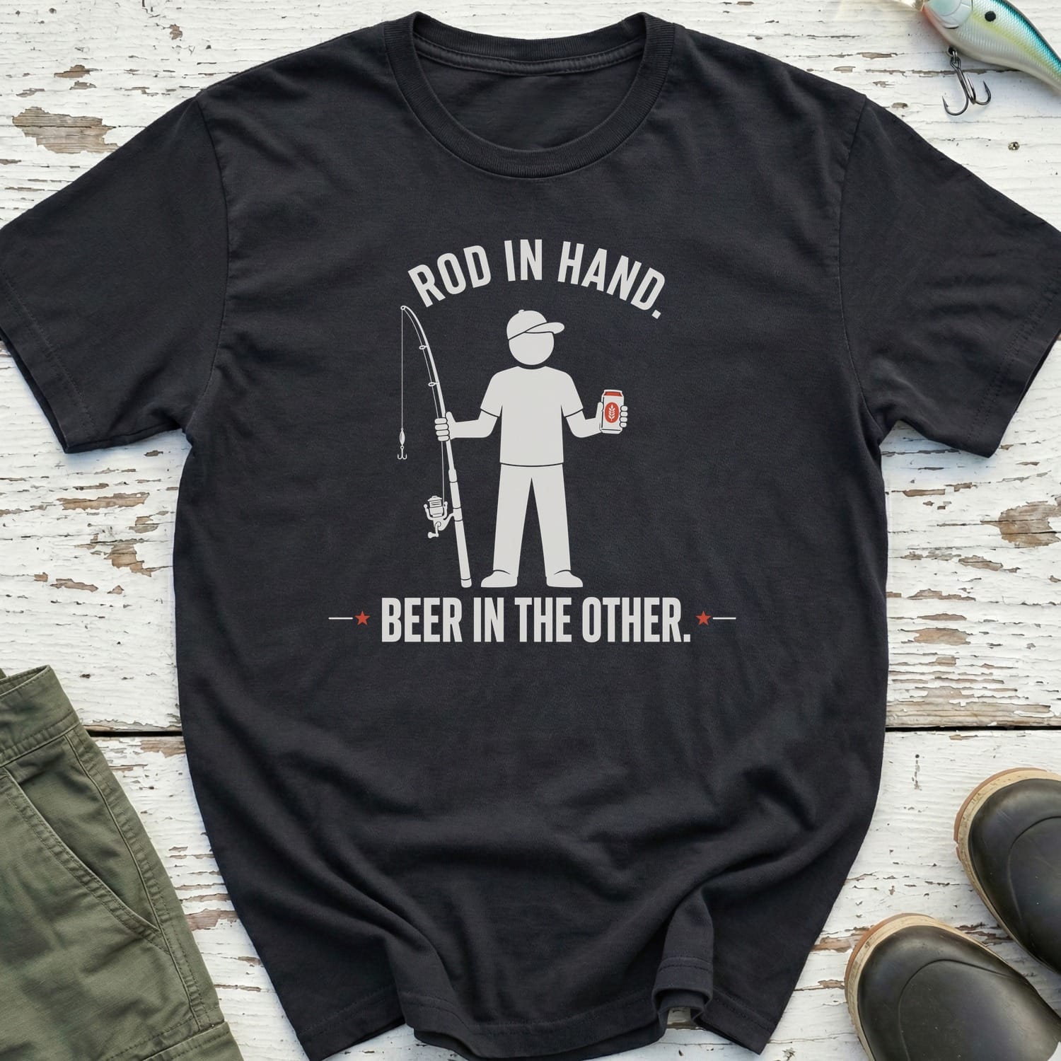 Rod In Hand T-Shirt