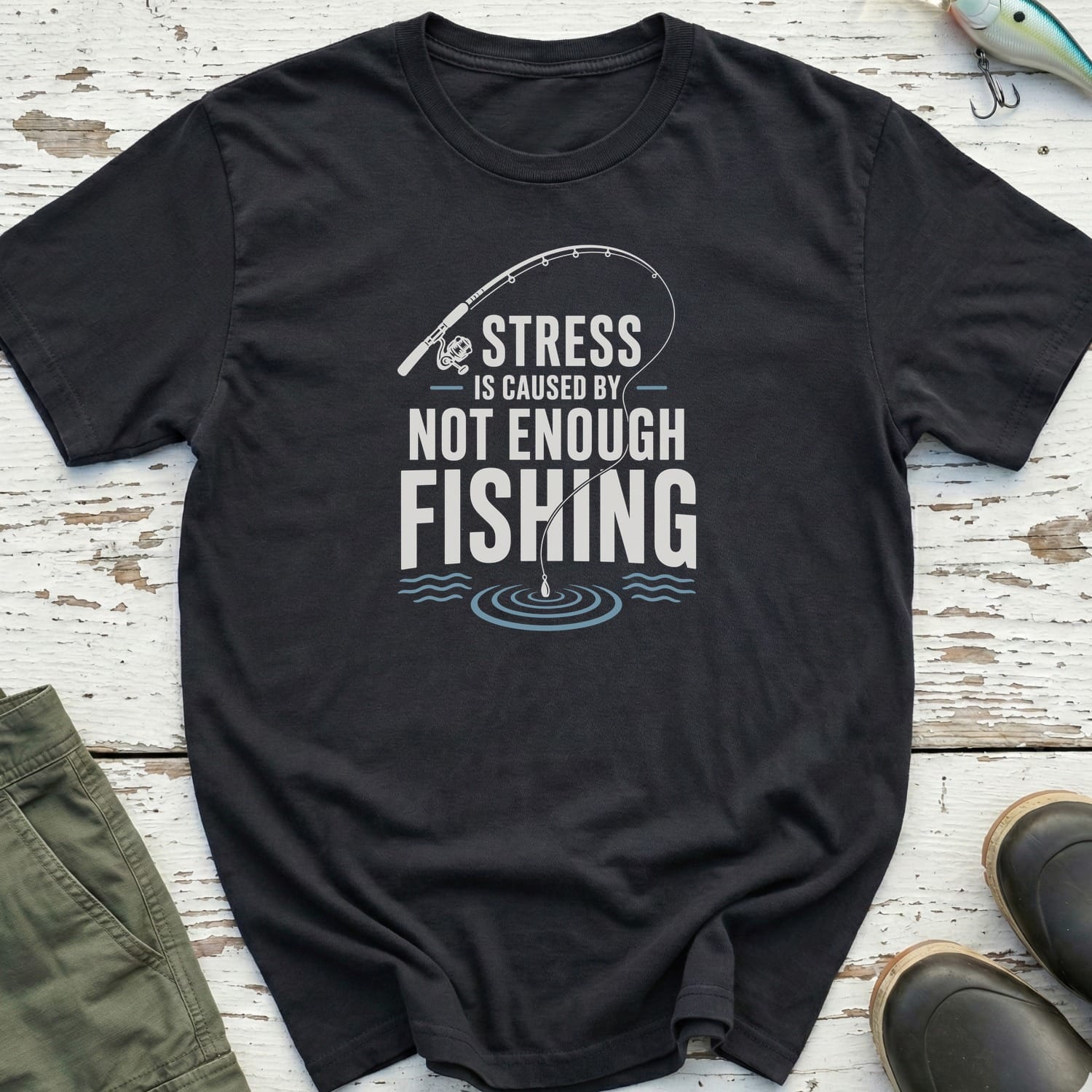Not Enough Fishing T-Shirt