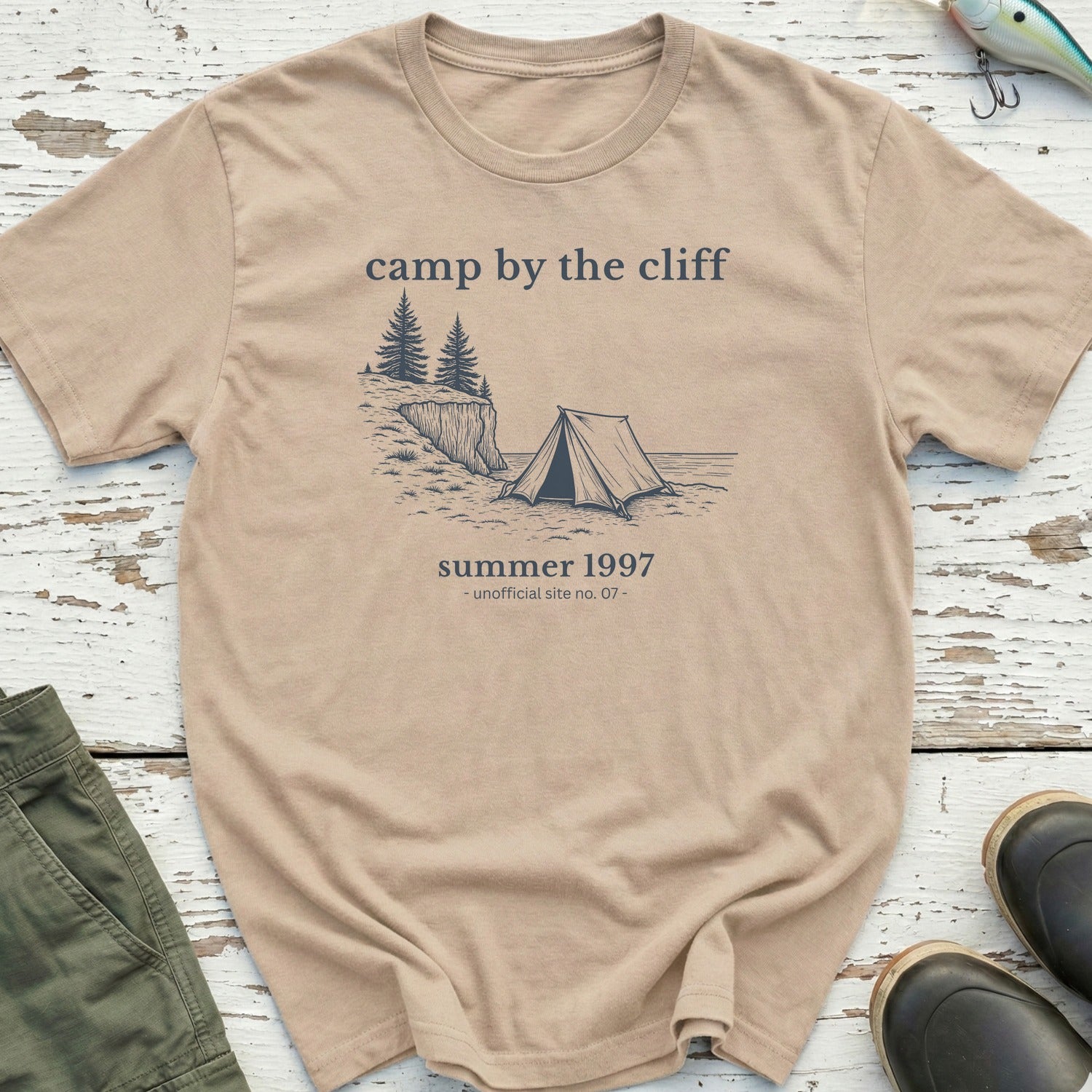 Camp By The Cliffs T-Shirt