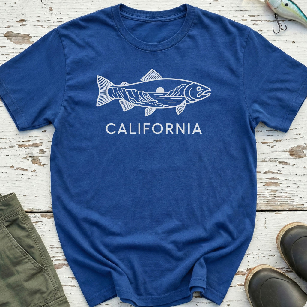 California Steelhead Trout T-Shirt