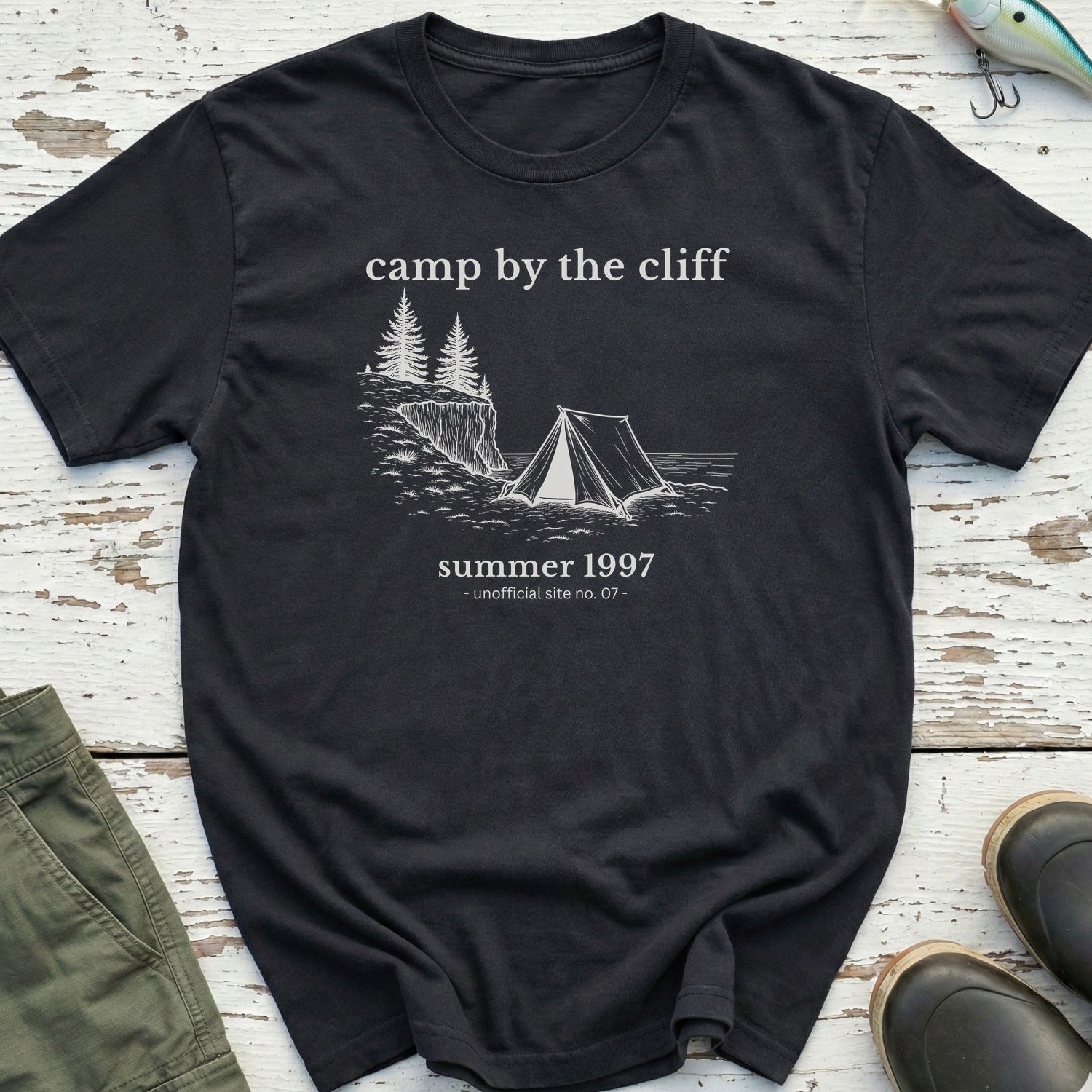 Camp By The Cliffs T-Shirt