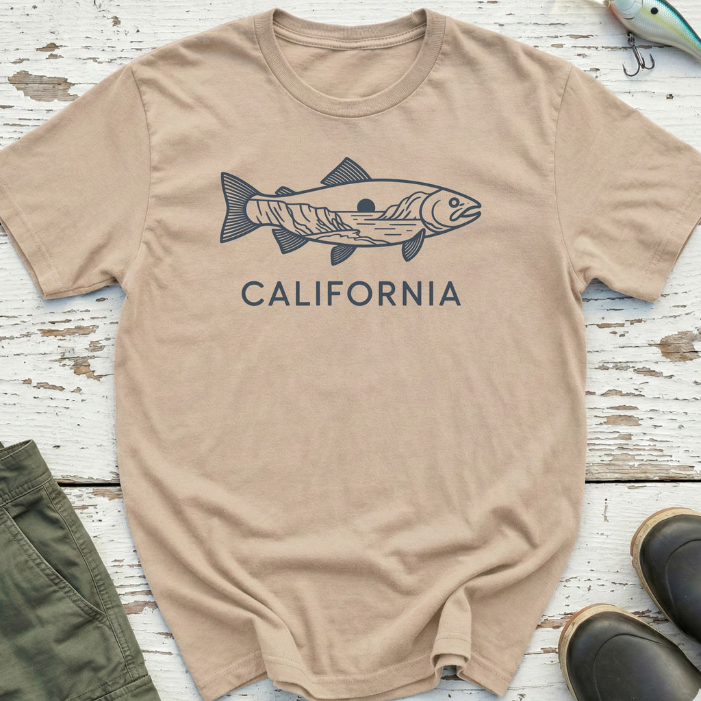 California Steelhead Trout T-Shirt
