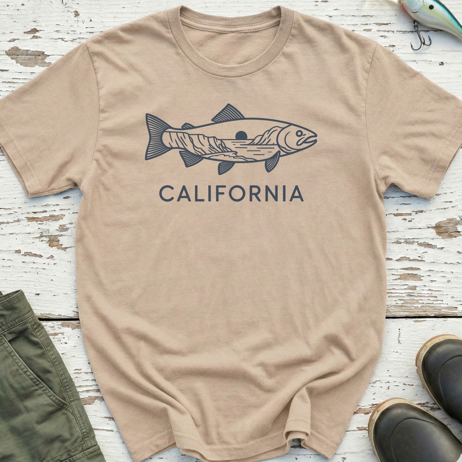 California Steelhead Trout T-Shirt