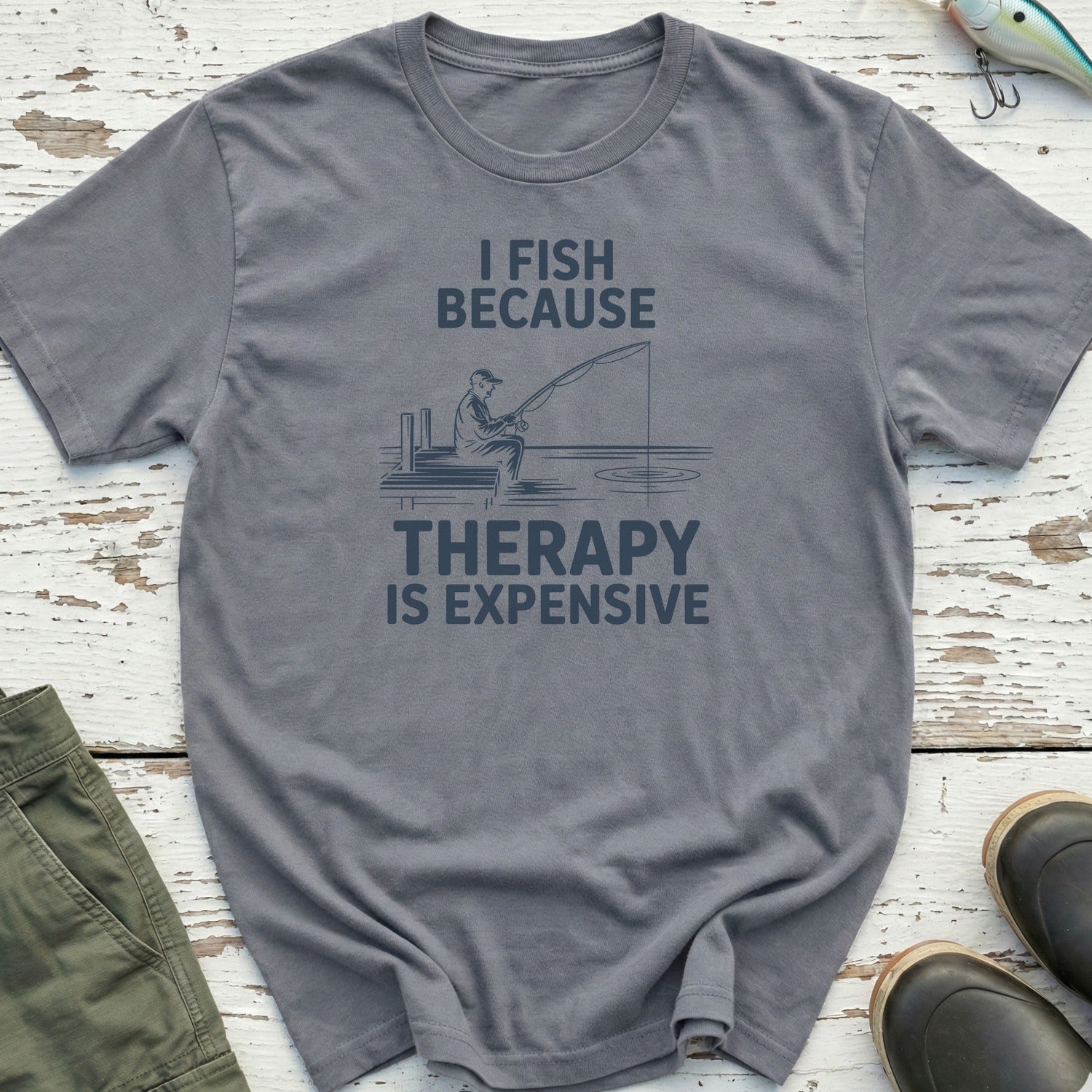 Fishing Therapy T-Shirt