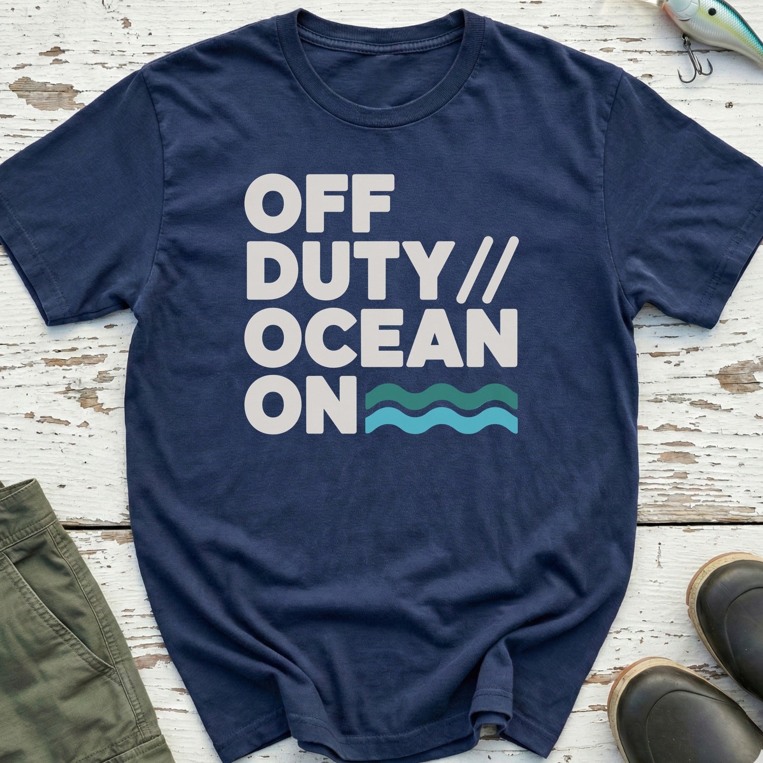 Off Duty, Ocean On T-Shirt