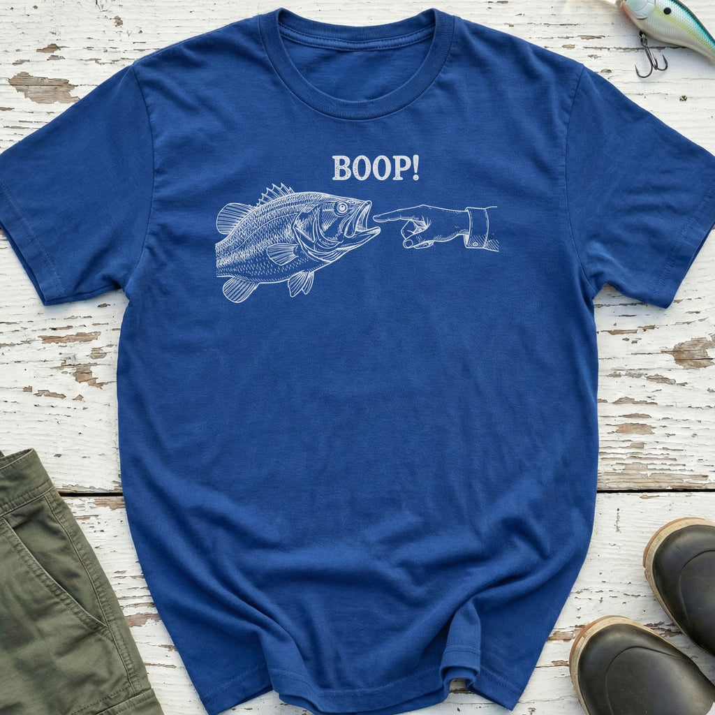 Bass Boop Funny T-Shirt