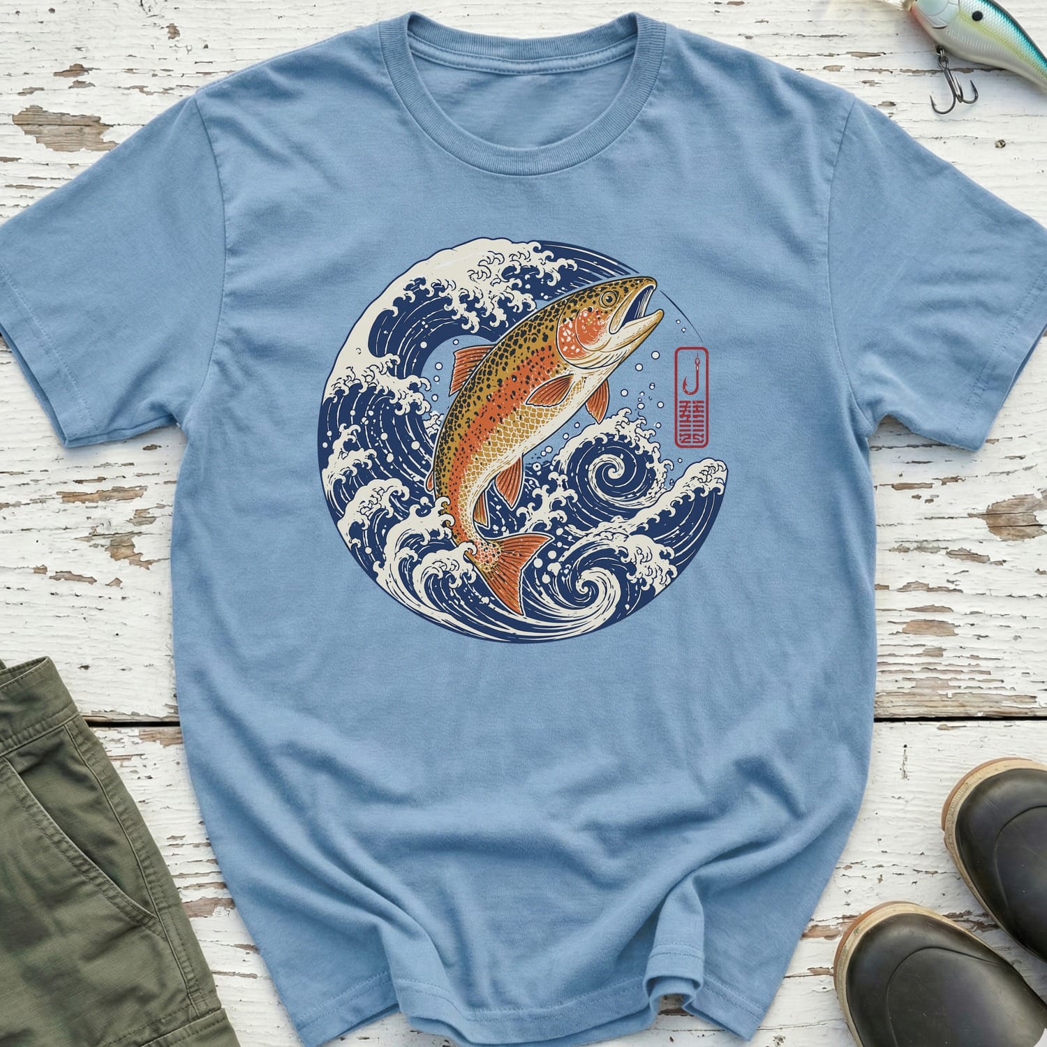 Ukiyo E Trout T-Shirt