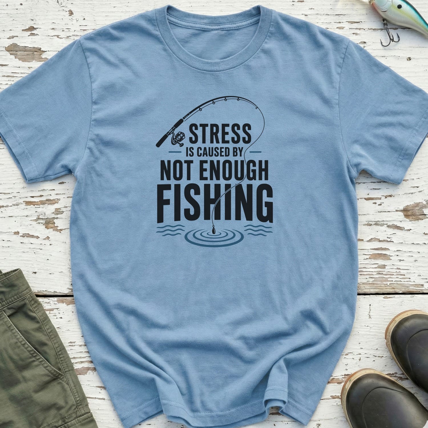 Not Enough Fishing T-Shirt