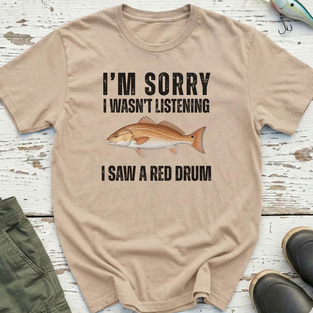 I Saw A Red Drum T-Shirt