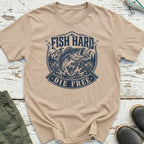 Fish Hard Die Free T-Shirt