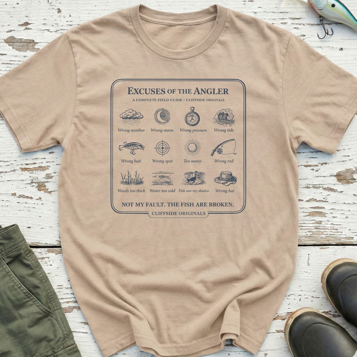 Excuses Of The Angler T-Shirt