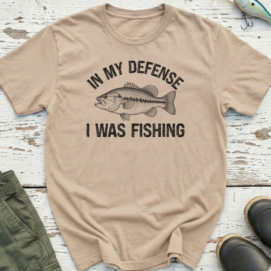 I Was Fishing T-Shirt