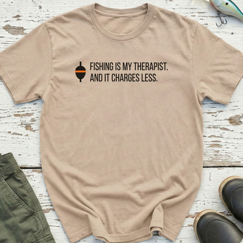 Fishing Is My Therapist T-Shirt