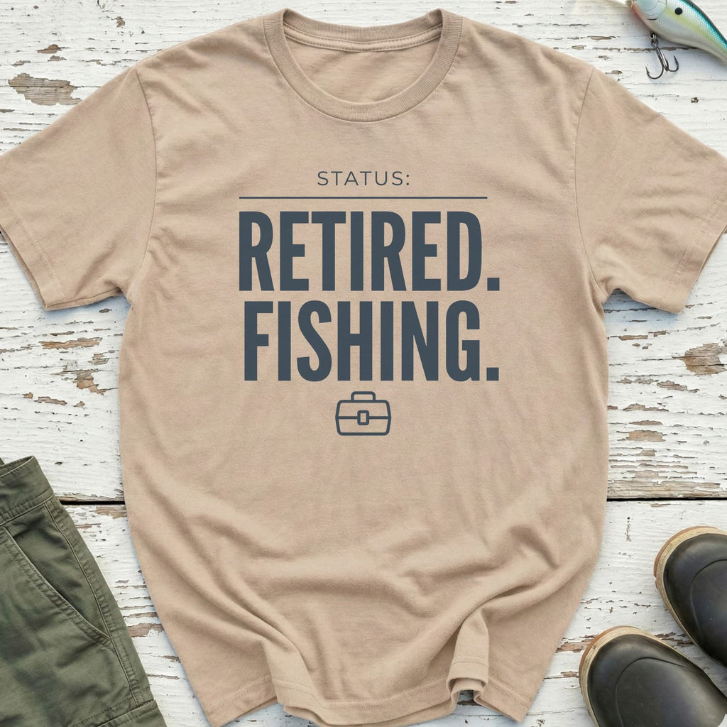 Retired Fishing T-Shirt