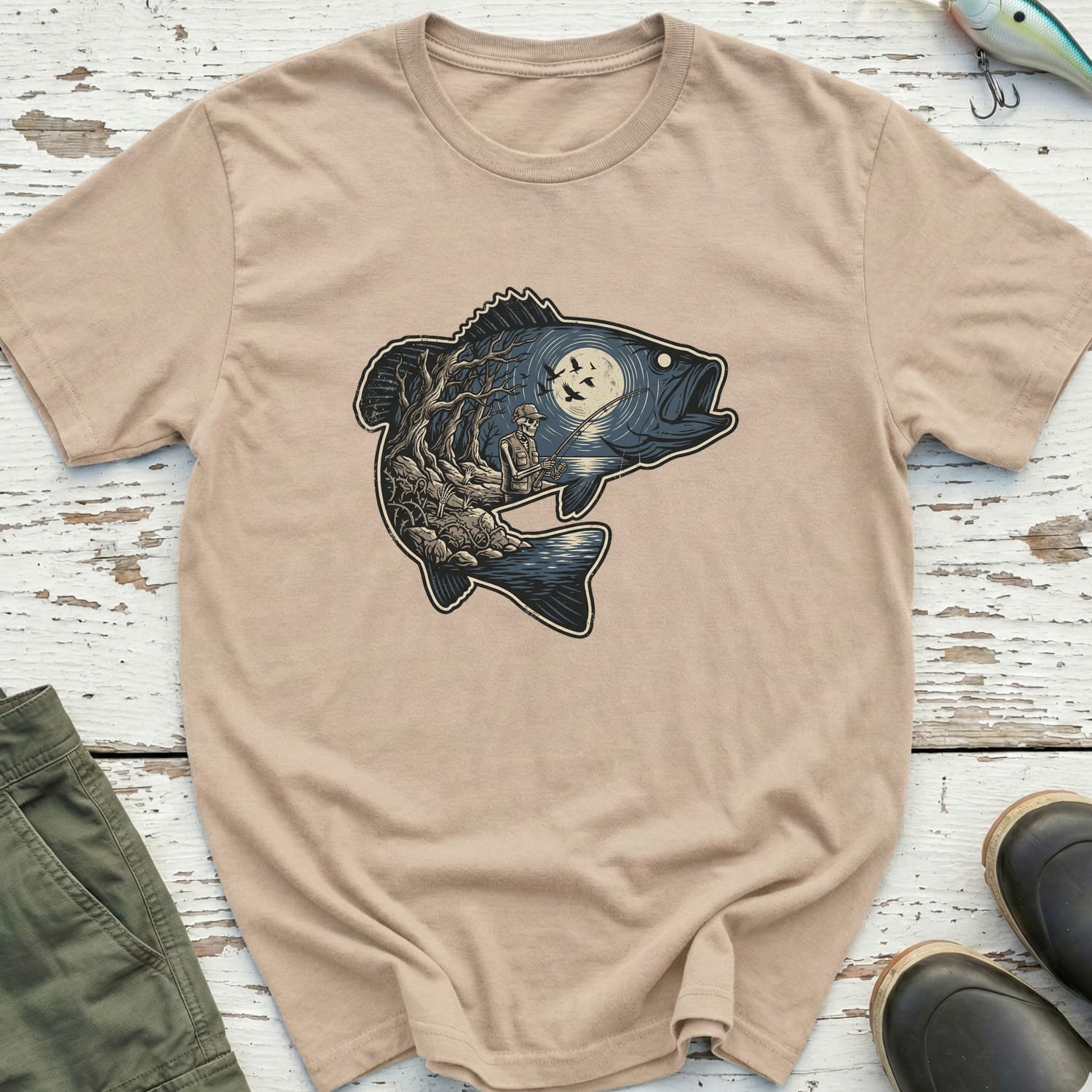 Skeleton Shoreline T-Shirt