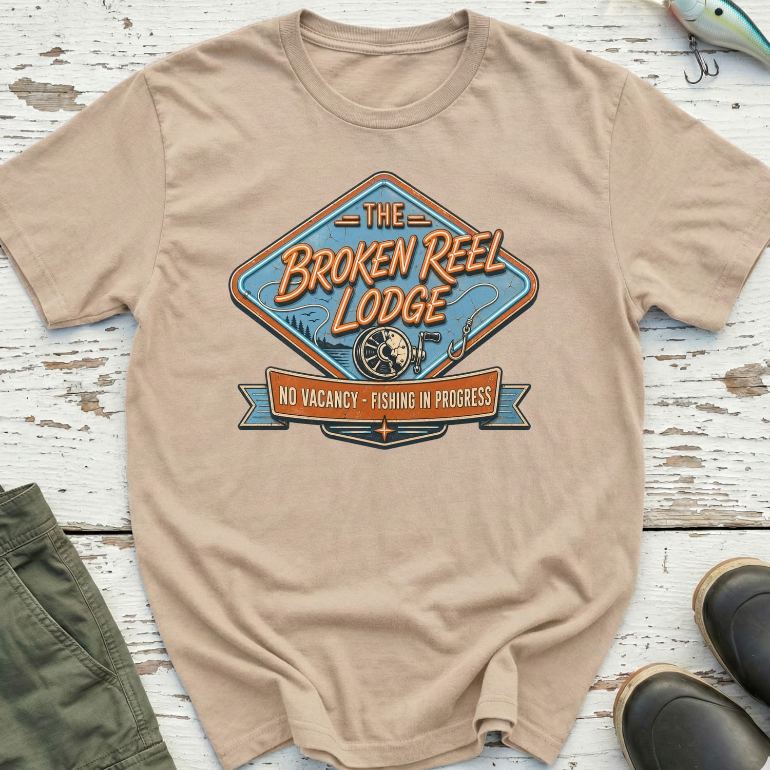 The Broken Reel Lodge T-Shirt