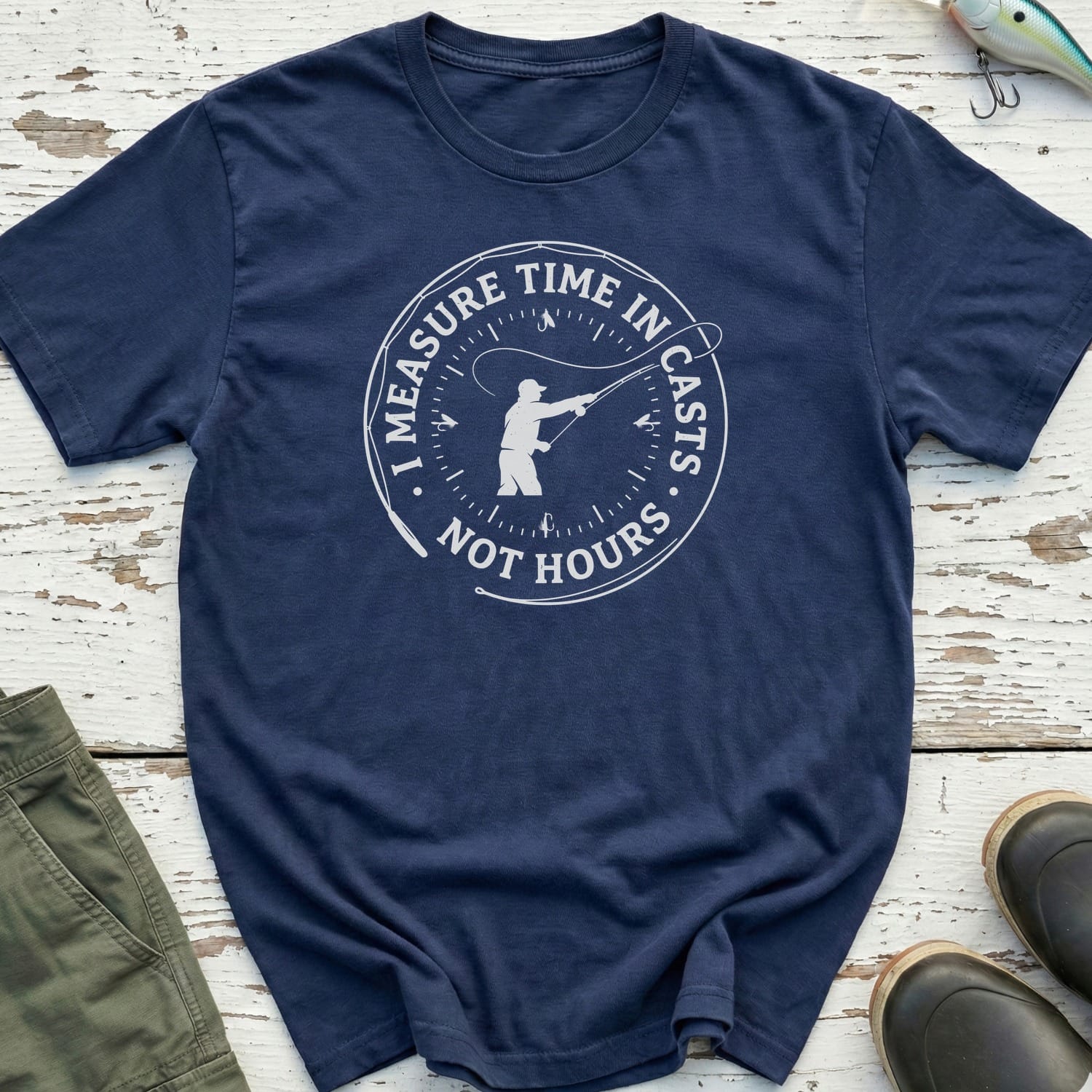 I Measure Time In Casts T-Shirt