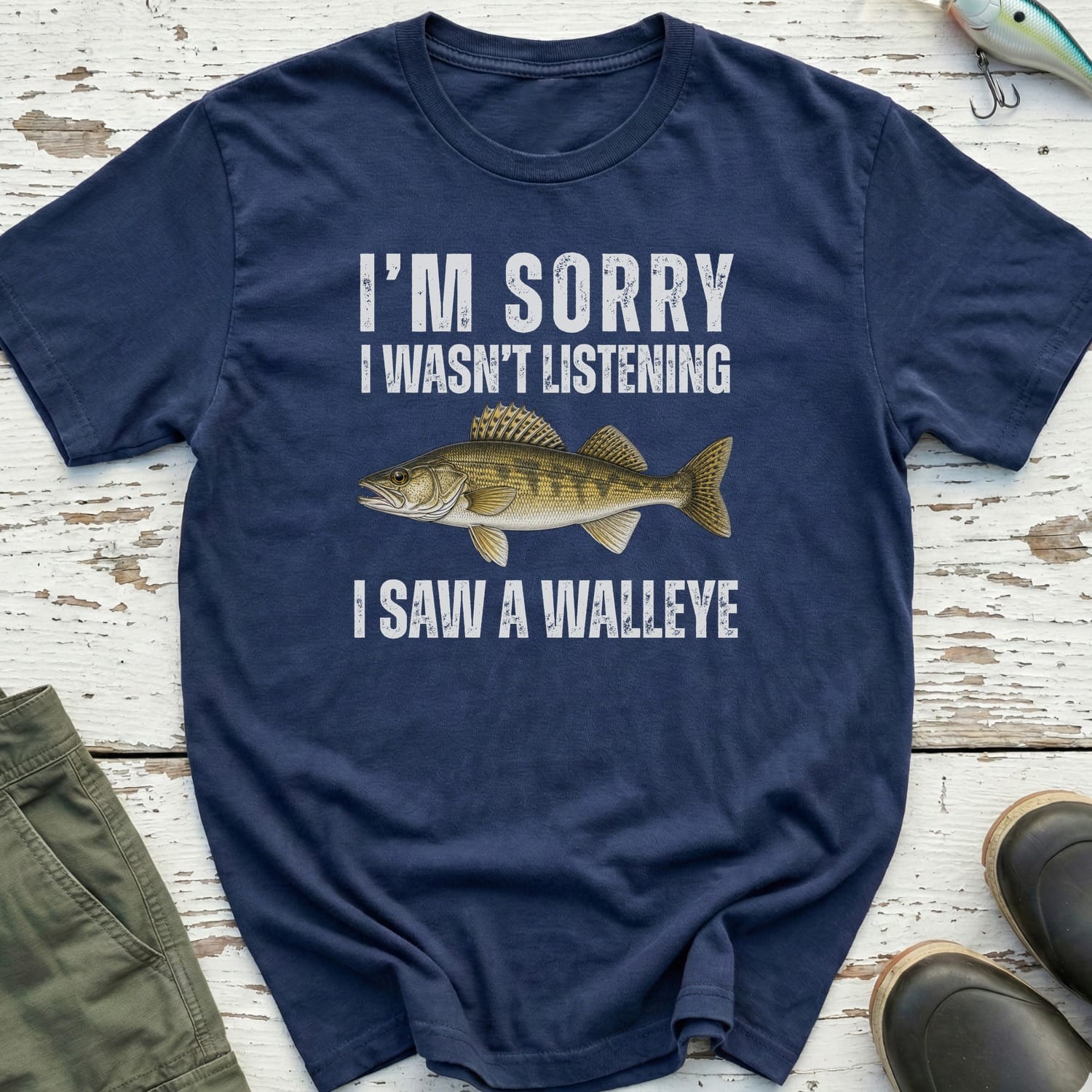 I Saw A Walleye T-Shirt