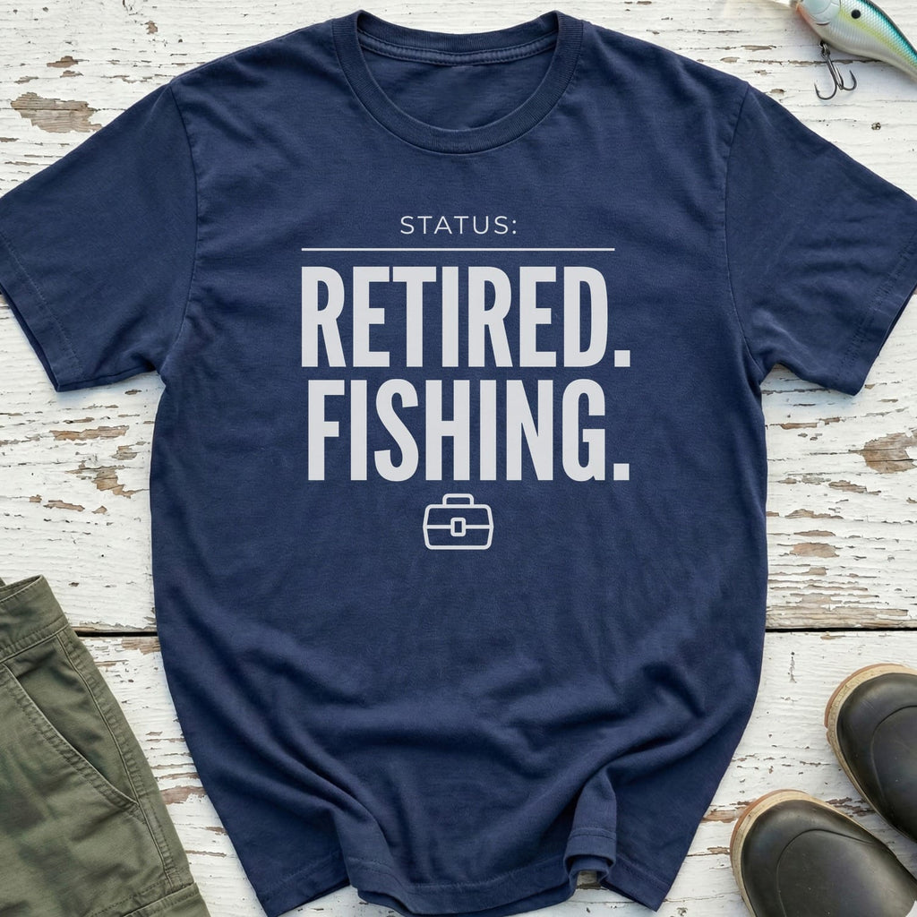 Retired Fishing T-Shirt