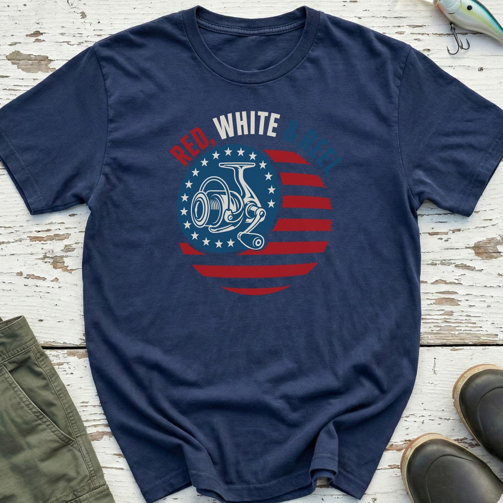 Red, Whtie And Reel T-Shirt