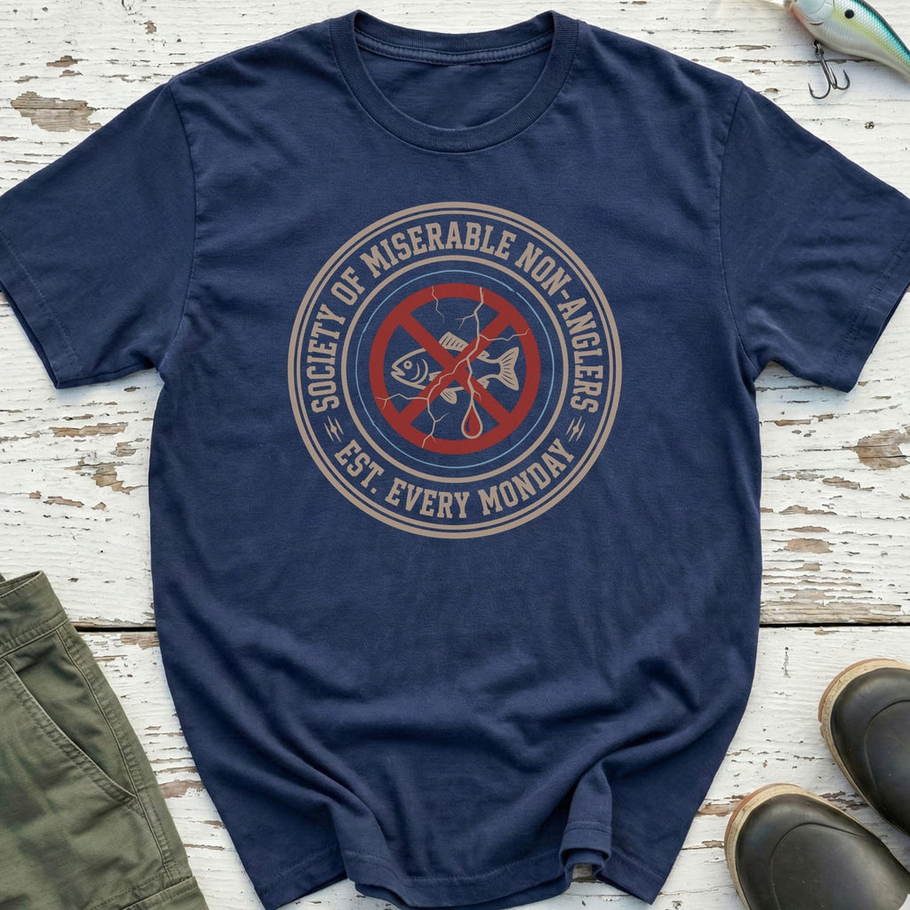 Society Of Miserable Non Anglers T-Shirt