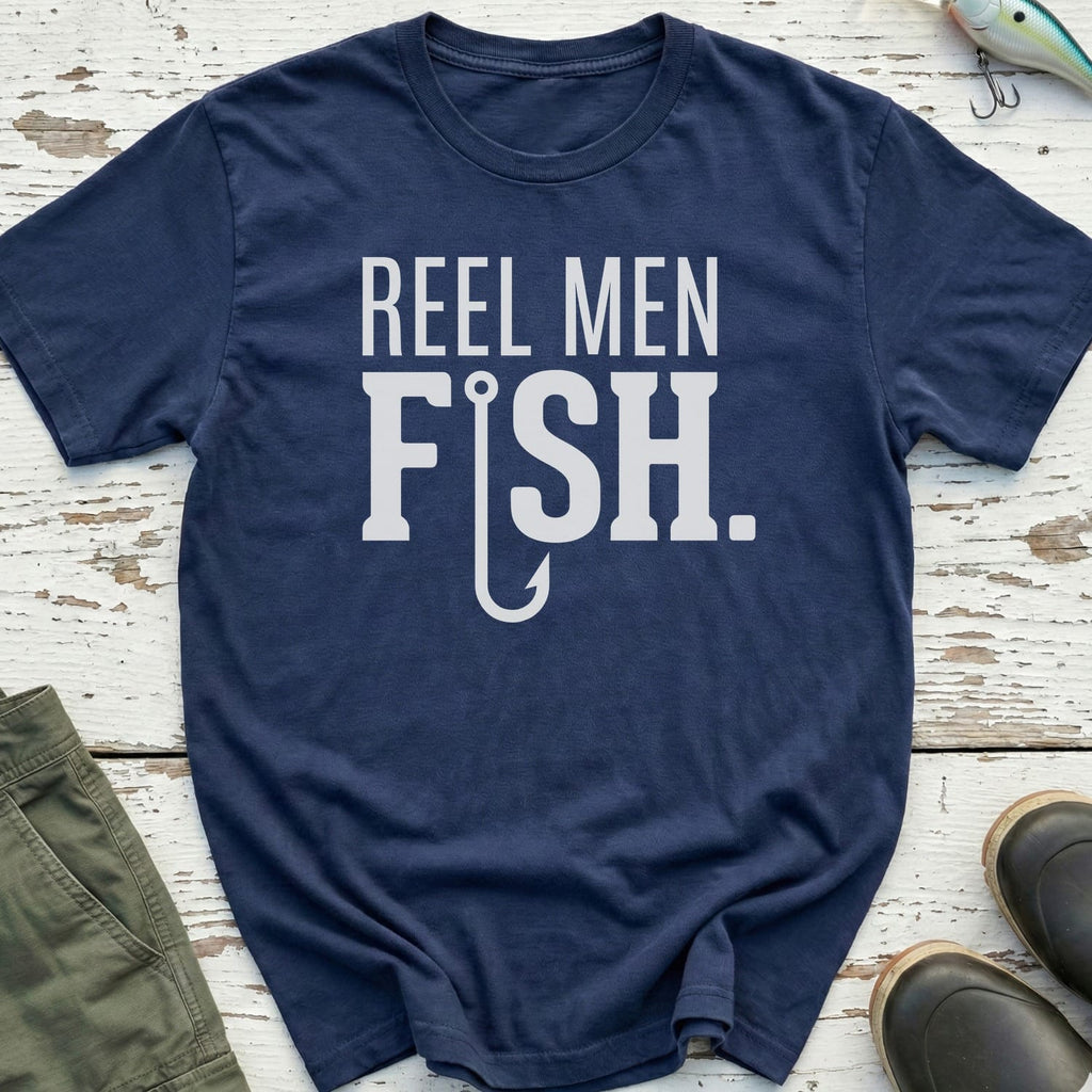 Reel Men Fish T-Shirt