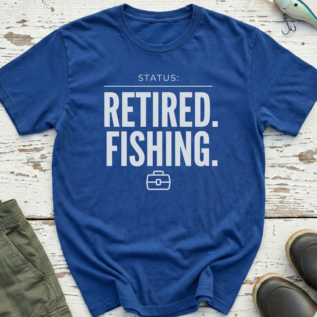 Retired Fishing T-Shirt