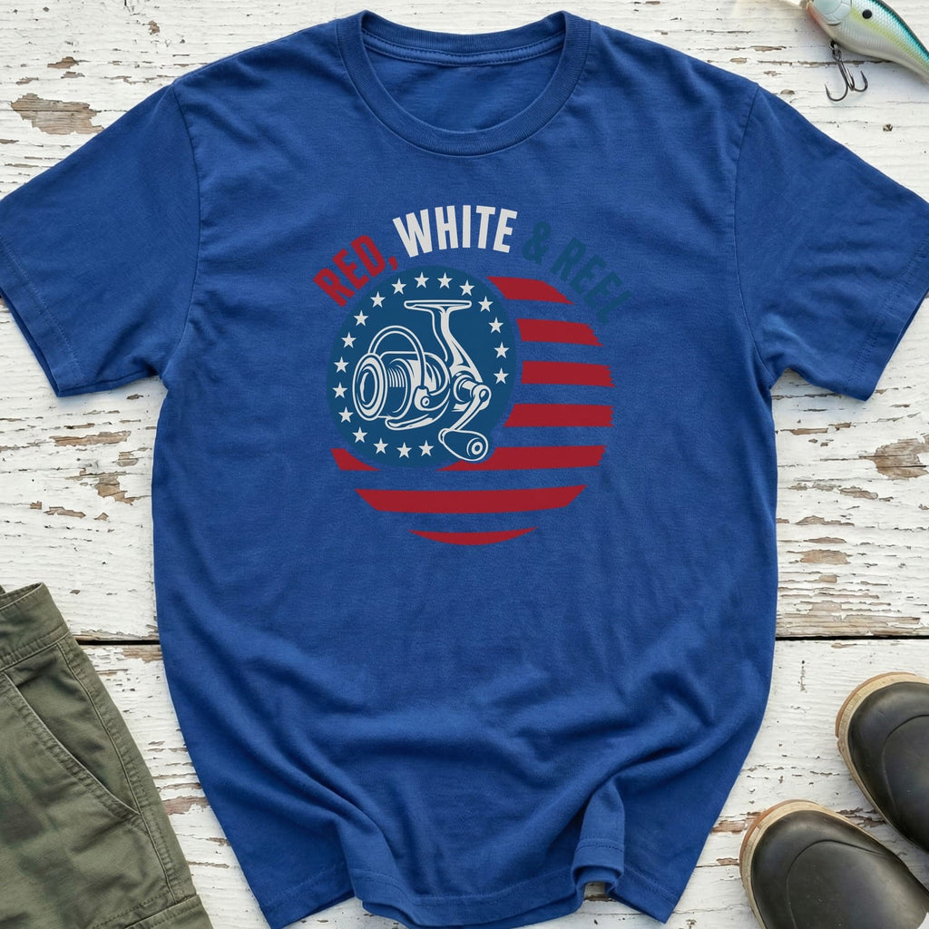 Red, Whtie And Reel T-Shirt